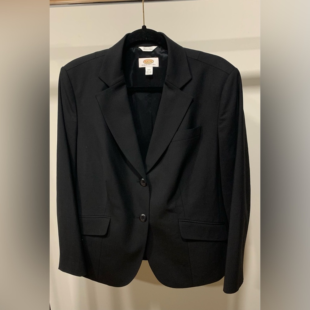 Talbots Blazer Single Breasted Double Button Clos… - image 1